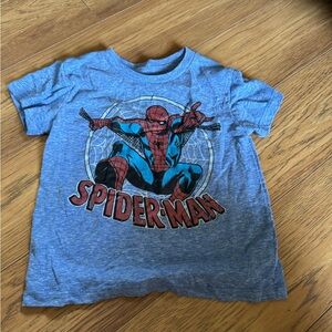 Marvel Spider-Man Blue and Red Short Sleeve Tee